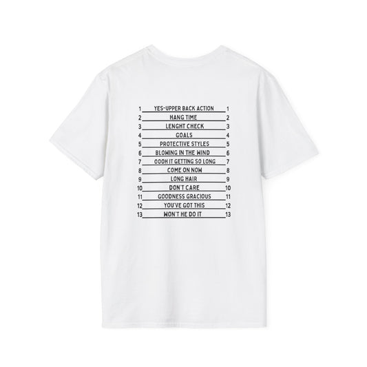 Natural Hair Care T-Shirt - All My Hair Oil, Gift for Naturalistas, Funny Hair Enthusiast Tee, Unisex Casual Wear, Hair Care Lovers Shirt